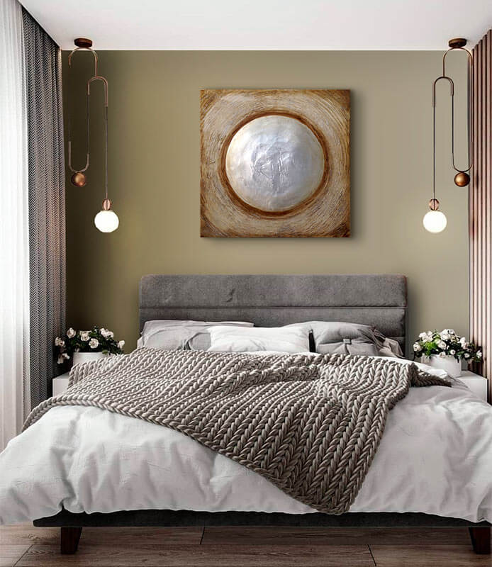 cuadro moderno dormitorio